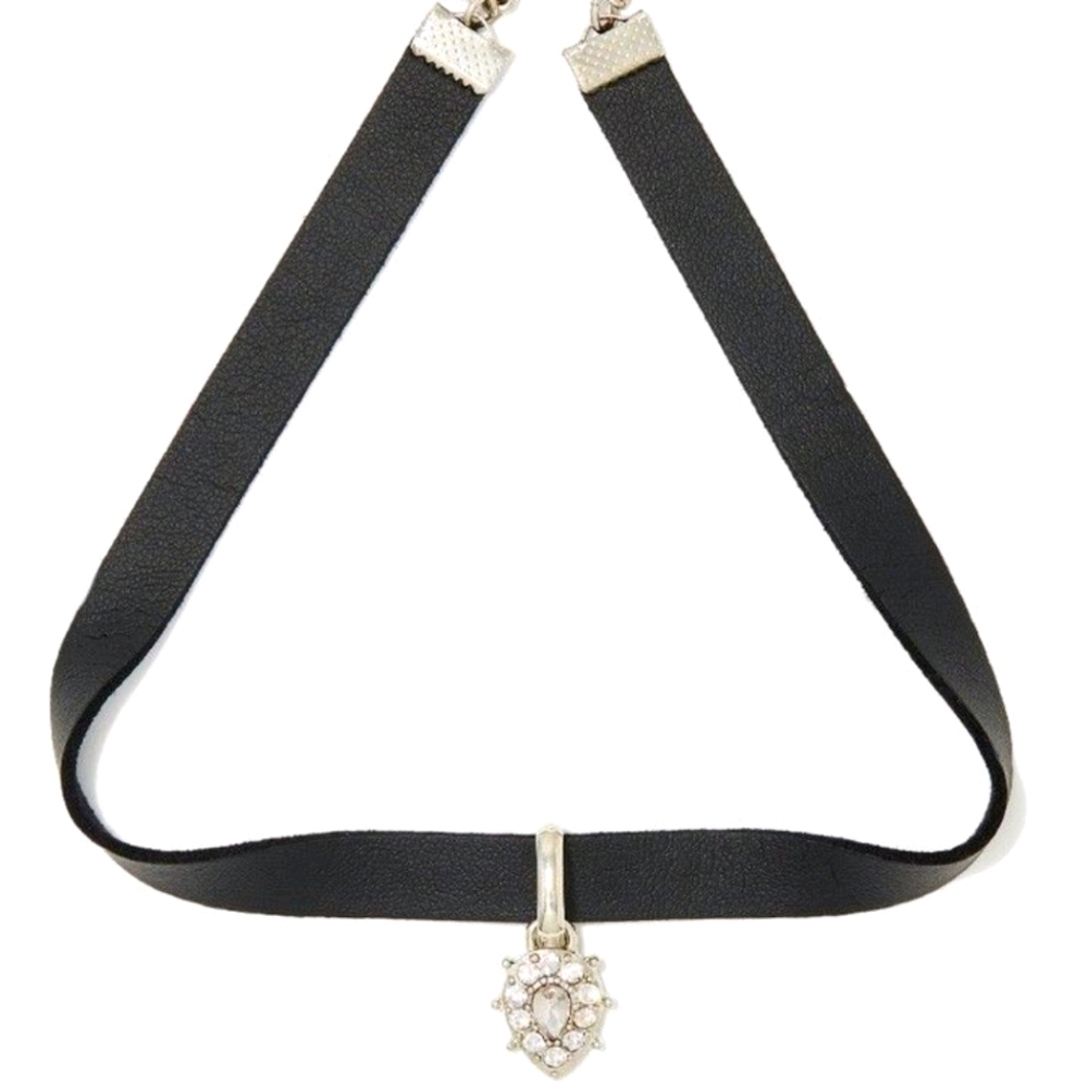Faux Leather Choker